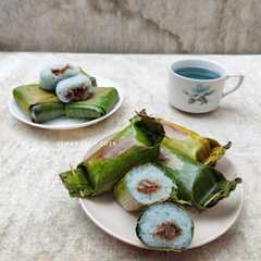 Lemper Bakar Bunga Telang-レシピのメイン写真