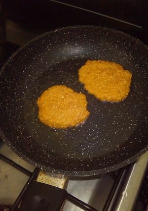 Una foto de Hotcakes de Camote y Avena