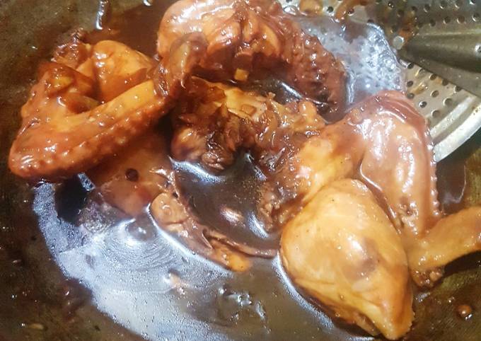 Chicken Black Pepper (Ayam Lada Hitam)