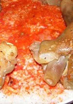 صورة لوصفة فتة الكوارع المصرية
