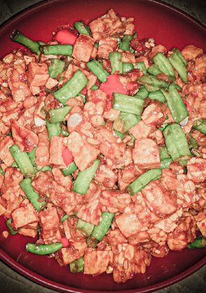 Foto resep Oseng - Oseng Tempe, Tahu, dan Kacang panjang