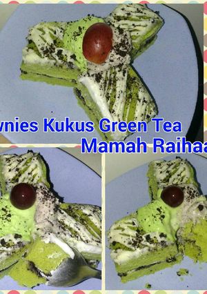 Foto resep Brownies Kukus Green Tea Mamah Raihaan