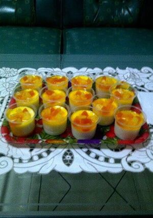 Foto resep Pudding susu buah