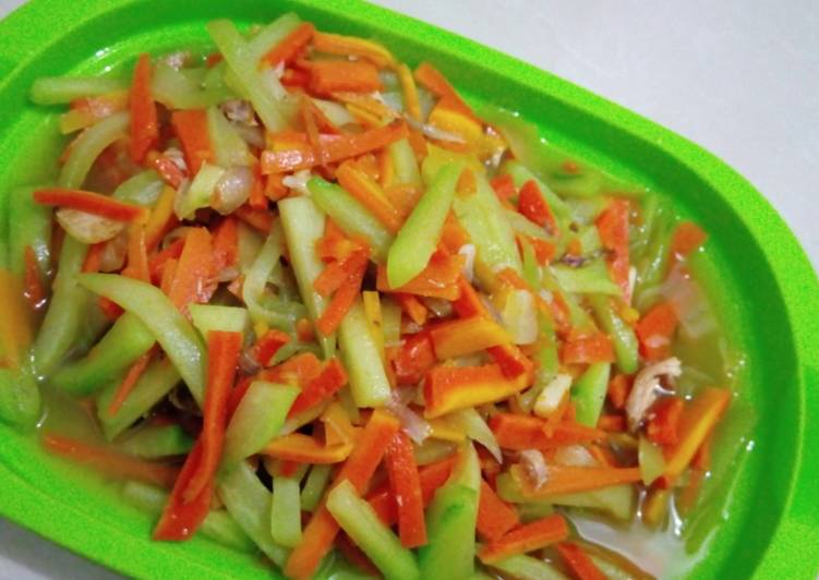 Resep Tumis Labu Siam dan Wortel oleh Kitchen's - Cookpad