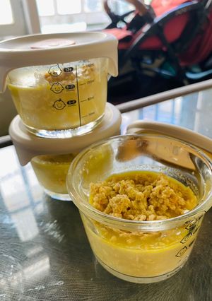 Foto resep MPASI Alung 8M+ (bubur opor ayam)
