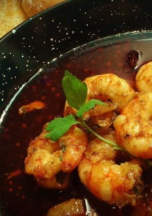 A picture of Garlic Shrimp with Smoked Paprika.