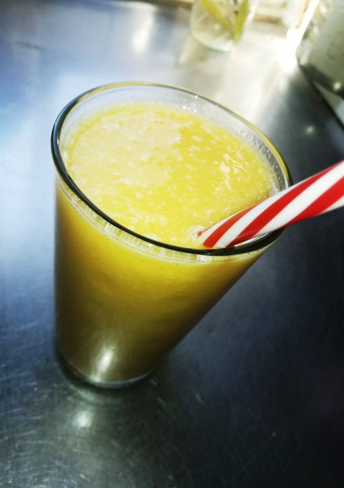 Una foto de Licuado de mango