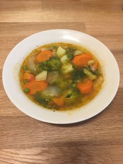 Extra zöldséges leves recept fotója