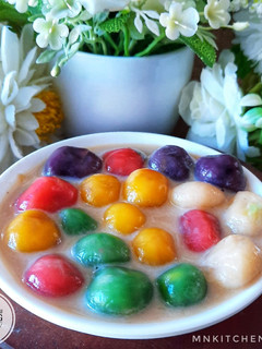 Foto resep Bubur Hintalu Karuang Rainbow