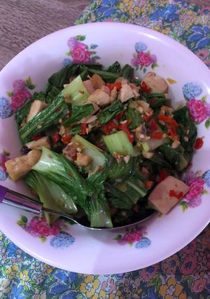 Foto resep Tumis pakcoy tahu