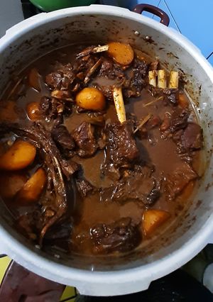 Foto resep Semur daging kambing