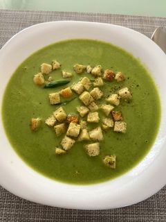 Medvehagyma krémleves recept fotója