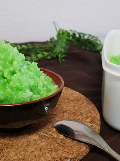 Foto resep Tape ketan hijau