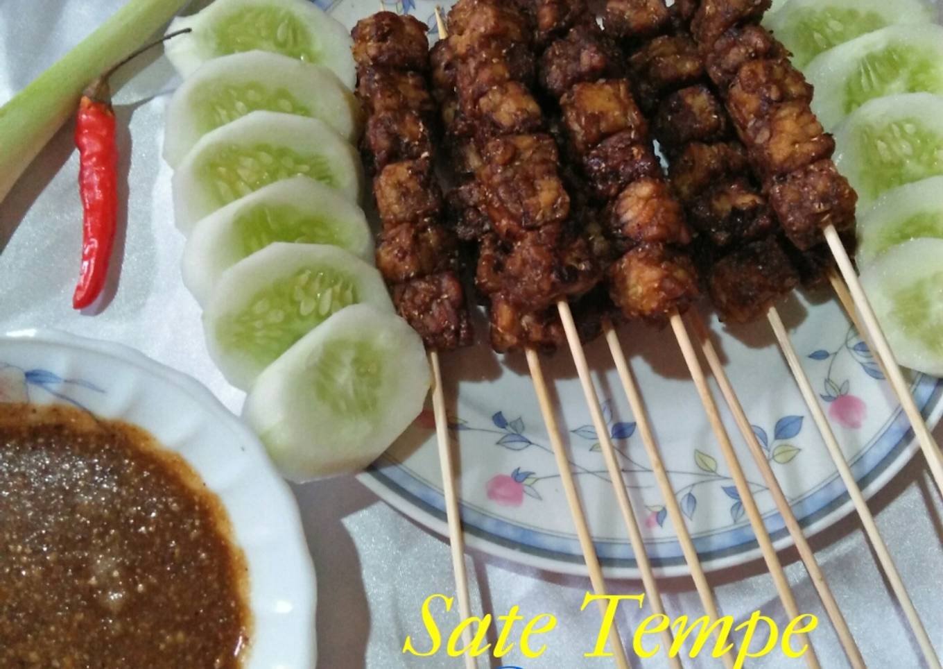 Sate Tempe Vegetarian
