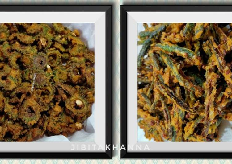 Easiest Way to Make Speedy Kurkure Karela and Bhindi