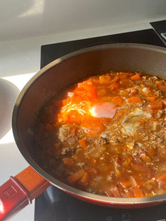A picture of Hong Kong Style Minced Beef with Egg.