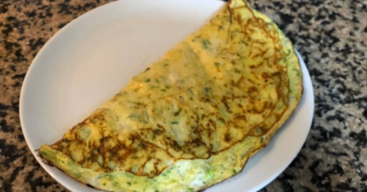 Omelette de zucchini Receta de Keilud Cookpad