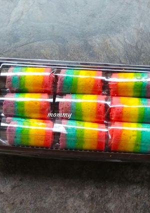 Foto resep Rainbown Roll Cake