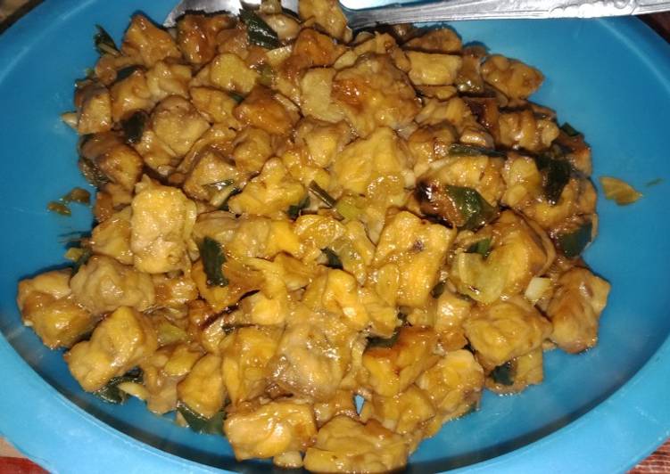 Langkah Mudah untuk Menyiapkan Ote Grimis (orek tempe gurih manis) Anti Gagal