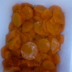 A picture of Glazed carrots.