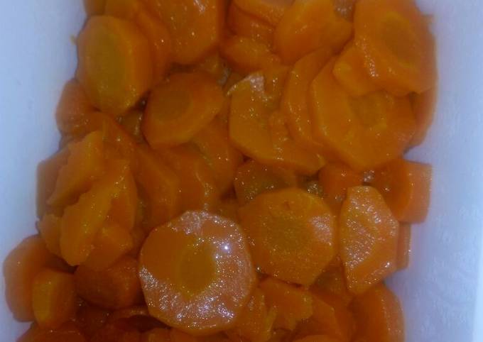 Recipe of Speedy Glazed carrots