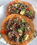 Tostadas de salpicón