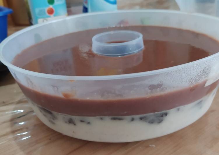 Resep . Puding oreo milo | Bahan Membuat . Puding oreo milo Yang Lezat