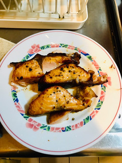 氣炸鍋料理 照燒鮭魚 的食譜成品照片