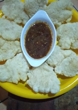 Foto resep Cireng salju cocol sambel rujak