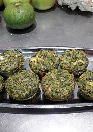 Una foto de Muffins de espinaca
