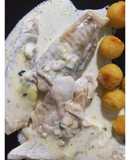 Filet de merluza al roquefort