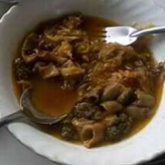 A picture of Matumbo stew.