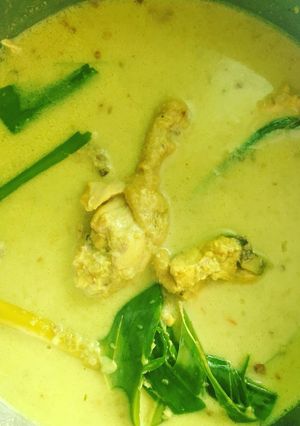 รูปของ Masak lemak chili api ayamแกงกะทิพริกขี้หนู