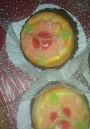 صورة لوصفة حلوى بذوق الخوخ