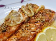 Gambar grilled salmon