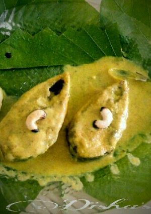 A picture of Hilsa makhmal.