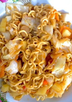 Foto resep Mie nyemek indomie simple