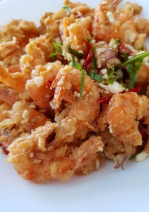Foto resep Udang Telur Asin