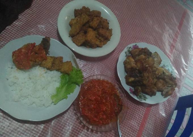 Yuk intip, Cara termudah buat Ayam Penyet Batokok JoGilingLado  nagih banget