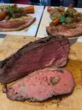 Bourbon-Smoked Beef Strip Loin Roast