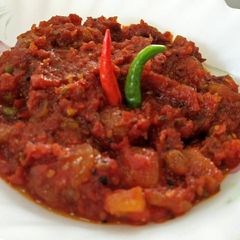 A picture of Bengali style tamatar ki chutney.