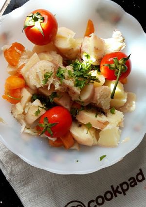 Une photo de Salade pomme de terre