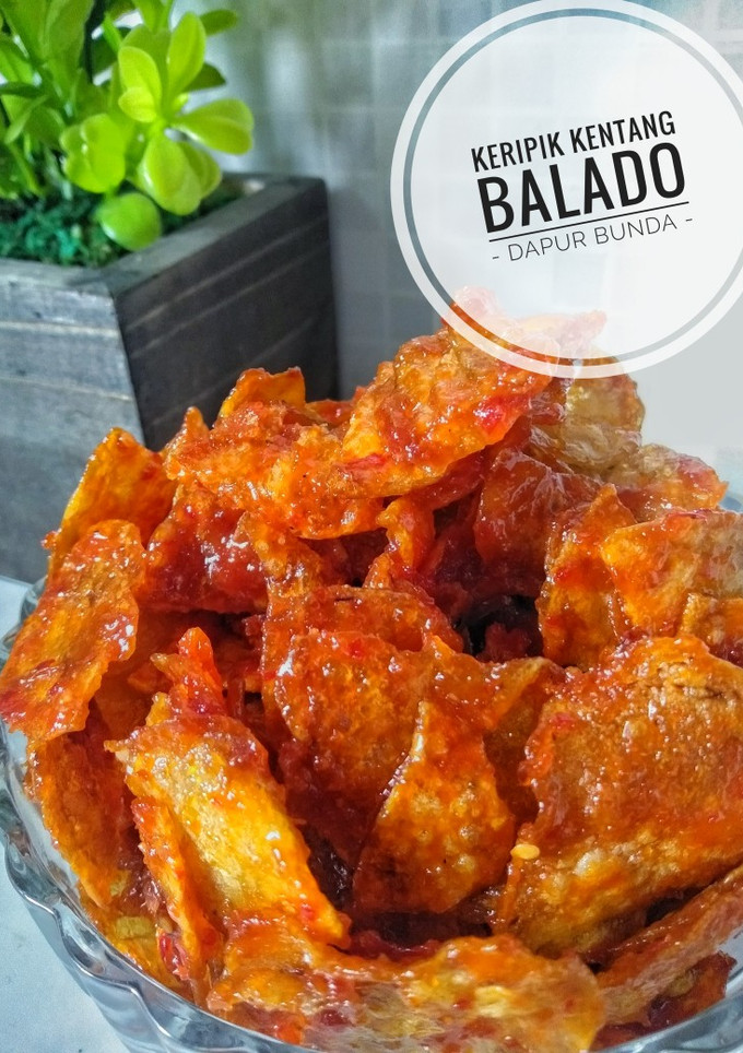 Foto resep Keripik kentang balado