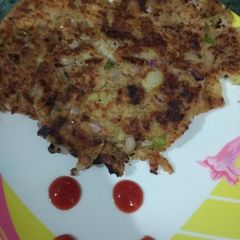 A picture of Potato oats Tikki.