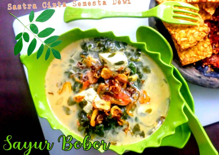 Cara Gampang Membuat Sayur Bobor Daun Kelor Anti Gagal