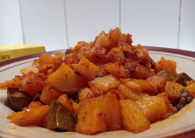 Langkah Mudah untuk Menyiapkan Sambel Goreng Kentang Ati Sapi, Bikin Ngiler