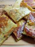 Fainá con muzzarella