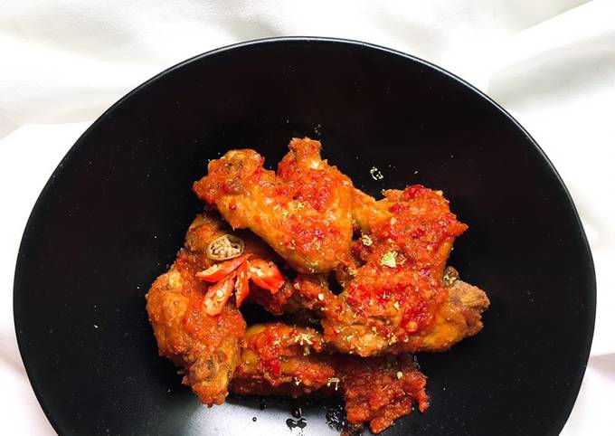 Ayam sambal pedas