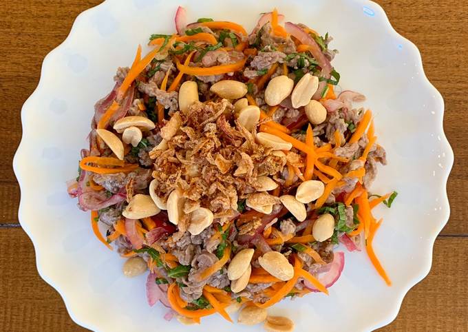 Công thức làm món dê tái chanh đơn giản không bị hôi mà cực thơm ngon