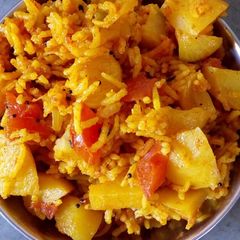 A picture of Veg Pulav.
